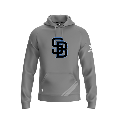 [FOLHSMGY-YXS-LOGO1] Decker Summit Hoodie (Youth XS, Gray, Logo 1)