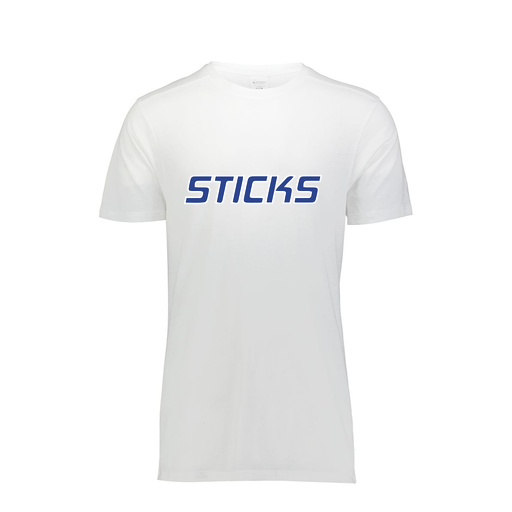 [FTSCUBWH-AS-LOGO3] Decker Men's Tri-Blend T-Shirt - Short Sleeve (Adult S, White, Logo 3)