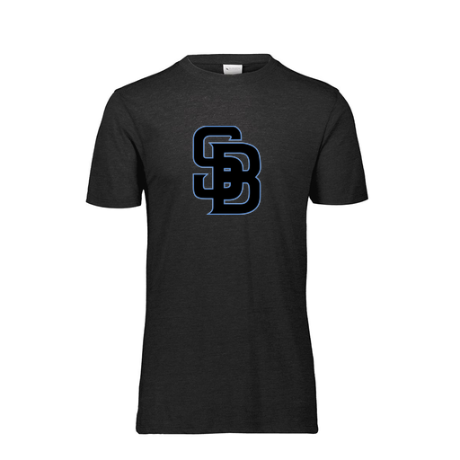 [FTSCUBBK-YS-LOGO1] Decker Youth Tri-Blend T-Shirt - Short Sleeve (Youth S, Black, Logo 1)