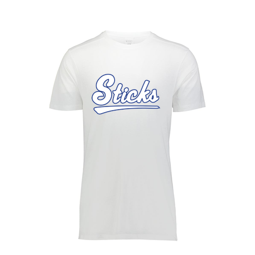 [FTSCUBWH-YS-LOGO2] Decker Youth Tri-Blend T-Shirt - Short Sleeve (Youth S, White, Logo 2)