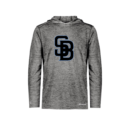 [FOLHCGBK-AS-LOGO1] Decker Men's Charge Hoodie (Adult S, Black, Logo 1)