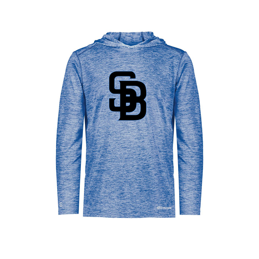 [FOLHCGRY-AS-LOGO1] Decker Men's Charge Hoodie (Adult S, Royal, Logo 1)